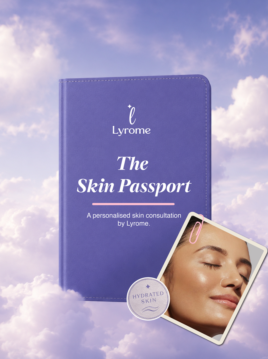 The Lyrome Skin Passport, the personalised skin profile included with a consultation